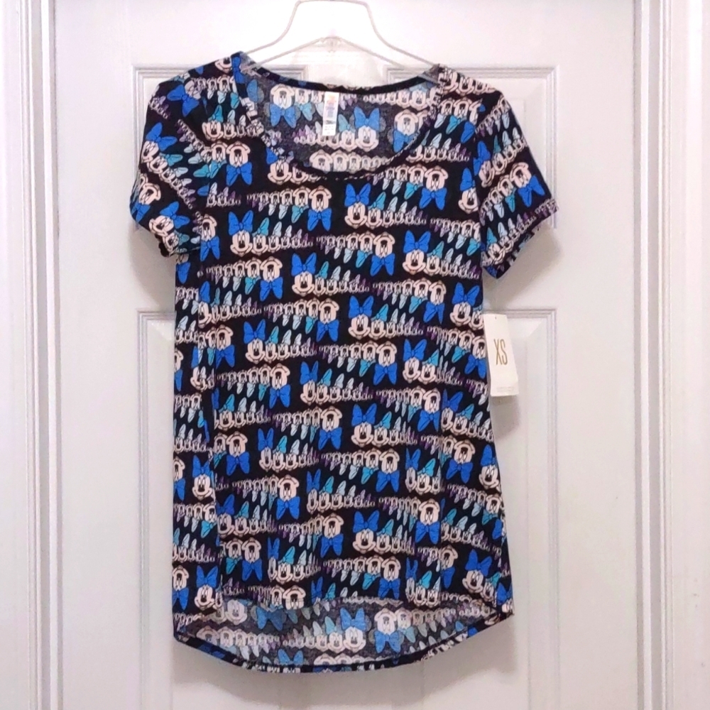 NWT LulaRoe Disney Minnie Mouse Top Size XS